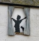 Demolition workers destroy new Banksy artwork