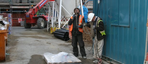 Site workers want free parking in London to avoid tube Site workers want free parking in London to avoid tube